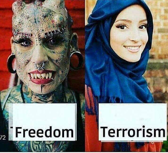 Freedom vs terrorism