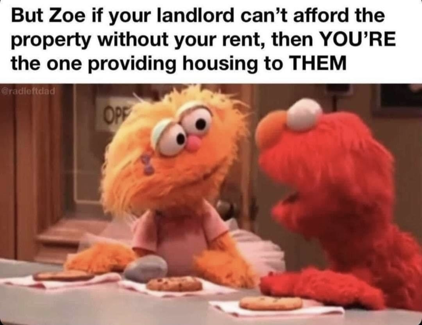 Paying landlords mortgage