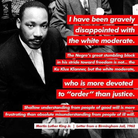 MLK White moderate